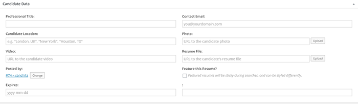 resumes