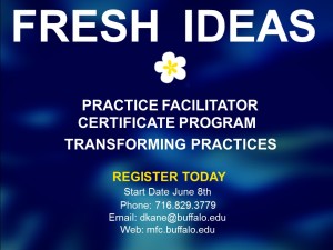Practice Facilitator Certificate Program: Transforming Practices